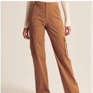 Abercrombie Relaxed Tan Cargo Pants